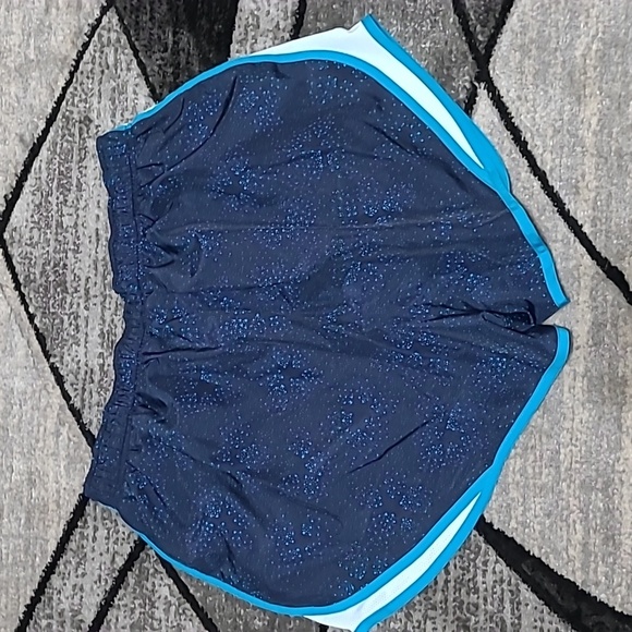 NIKE DRI-FIT SWOOSH LOGO LINED MESH ATHLETIC RUNNING SHORTS - Picture 8 of 11